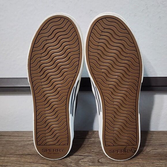 Sperry Pier Wave Hi Slip-On Women's Shoes Size 6.5 Gray Animal Print - Picture 6 of 8